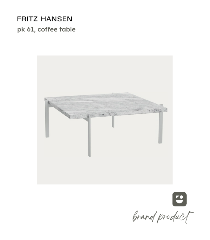 Designbord soffbord sten Fritz Hansen
