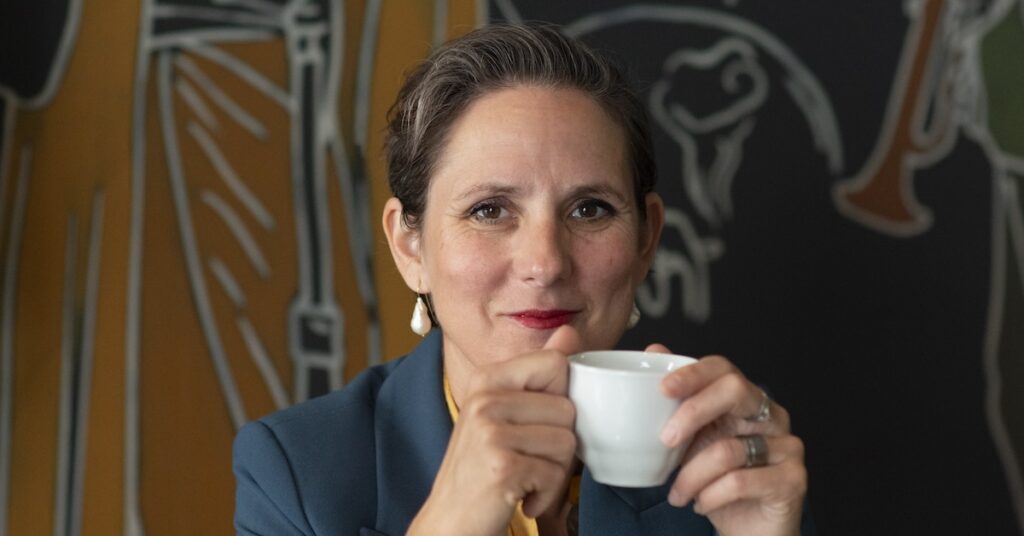 Lina Östlundh, ansvarig för inredningsdesign på Hotel Kung Carl.